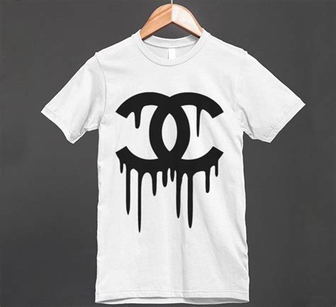 chanel drip shirt|chanel official logo.